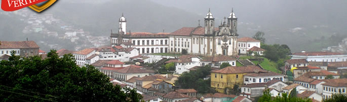 Ouro Preto, located in the mineral rich area of Minas Gerais, Brasil was an important colonial mining region in the 19th century. 